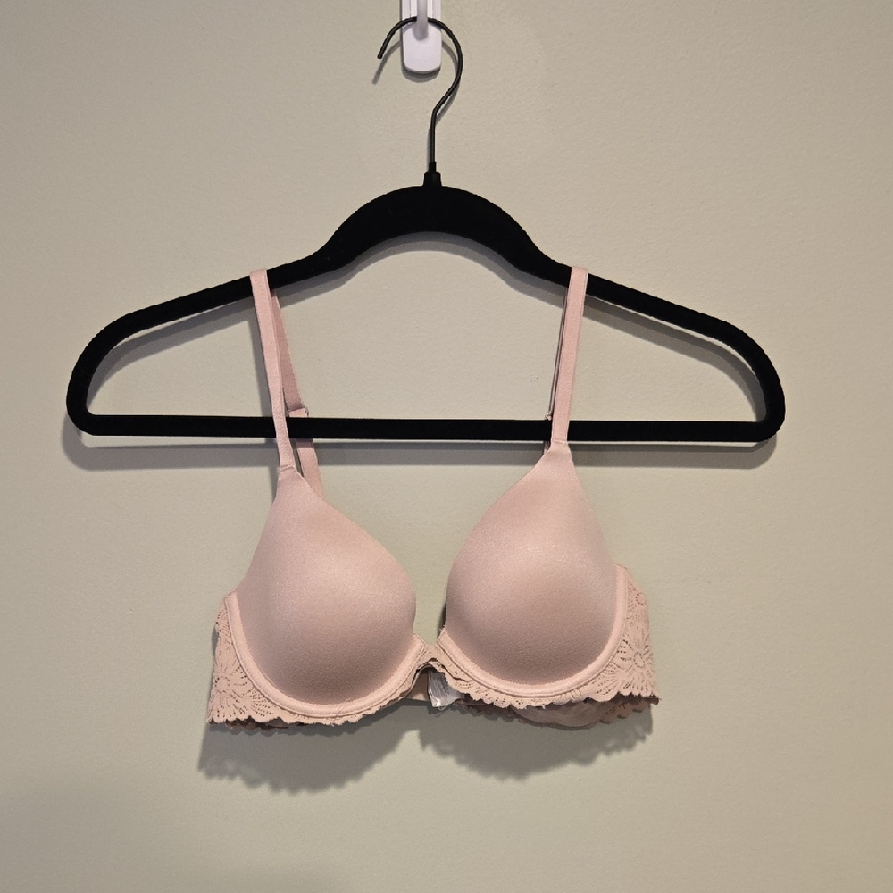 Aerie Real Sunnie Full Coverage Bra, Light Mauve, 34B